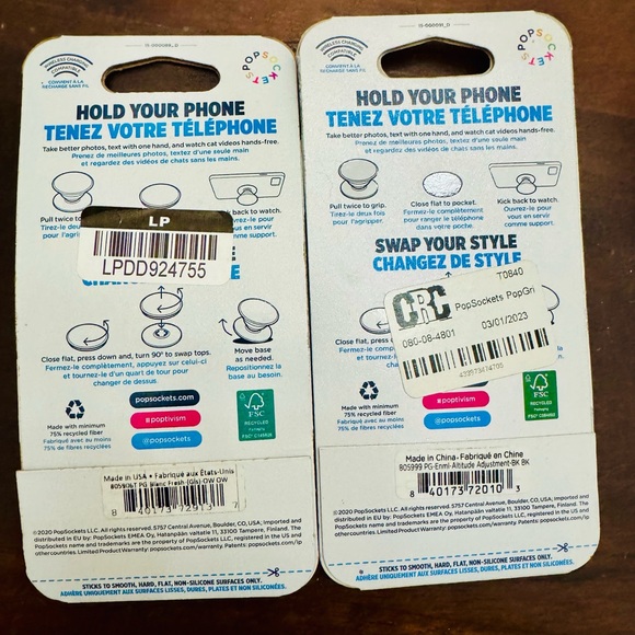 PopSockets PopGrip with Colorful Design - Picture 2 of 2